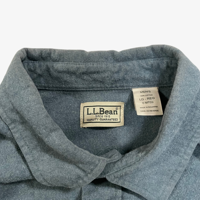 【L.L.Bean】コットン シャモアクロスシャツ | Vintage.City 古着屋、古着コーデ情報を発信