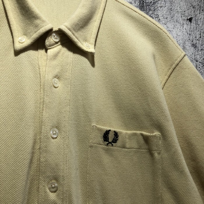 FRED PERRY フレッドペリー 半袖ポロシャツ 刺繍ロゴ コットン | Vintage.City 古着屋、古着コーデ情報を発信