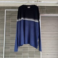 line design sweater | Vintage.City 古着屋、古着コーデ情報を発信