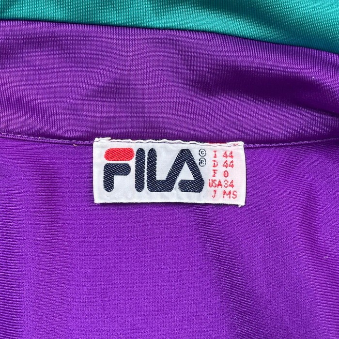 90年代 FILA フィラ ジャージ トラックジャケット ハイネック メンズS相当 レディース | Vintage.City 빈티지숍, 빈티지 코디 정보