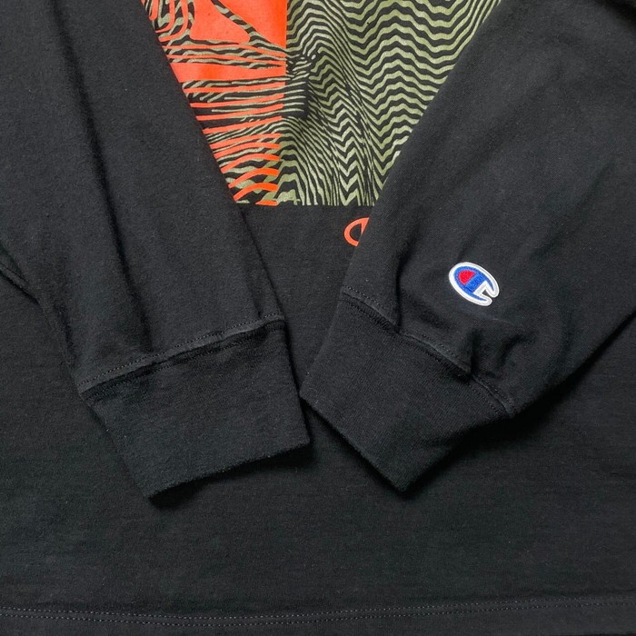 Champion チャンピオン デザインプリント ロングTシャツ メンズXL | Vintage.City 빈티지숍, 빈티지 코디 정보