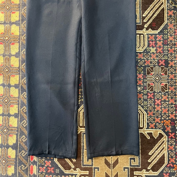 polyester design slacks | Vintage.City 古着屋、古着コーデ情報を発信