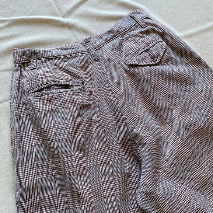 90s / 《Calvin Klein Sport》glen check pants カルバンクライン チェックパンツ | Vintage.City 古着屋、古着コーデ情報を発信