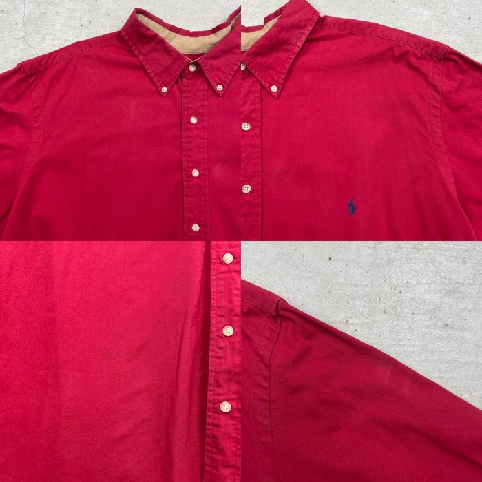90年代 Ralph Lauren ラルフローレン コットンツイルシャツ CLASSIC FIT メンズ3XB | Vintage.City 빈티지숍, 빈티지 코디 정보