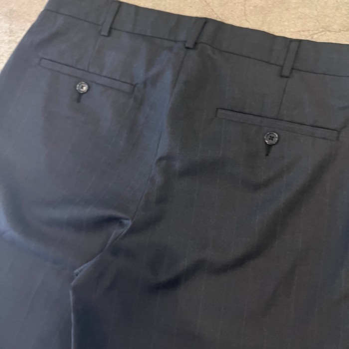 PERRY ELLIS no-tuck check slacks pants | Vintage.City 古着屋、古着コーデ情報を発信
