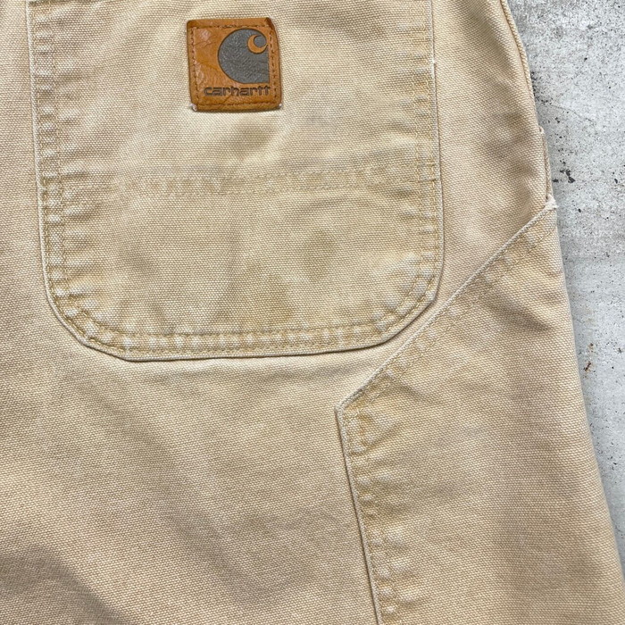 90年代 USA製 Carhartt カーハート ダック地 ワークショートパンツ