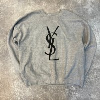 YVES SAINT-LAURENT bootleg YSL SWEAT SHIRT イヴ・サンローラン  ブートレグ　スウェット | Vintage.City 古着屋、古着コーデ情報を発信