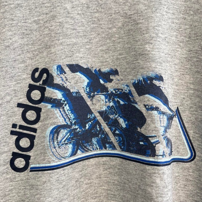 adidas big logo raglan T-shirt size L相当　配送C　アディダス　ビッグロゴ　ラグランTシャツ | Vintage.City 古着屋、古着コーデ情報を発信