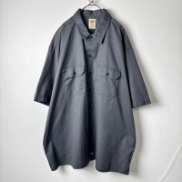 USA古着 ディッキーズ ワンポイント ワークシャツ 半袖シャツ グレー 2XL | Vintage.City 古着屋、古着コーデ情報を発信