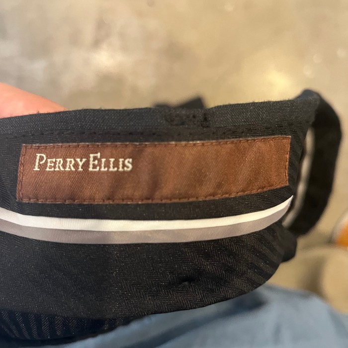 PERRY ELLIS no-tuck check slacks pants | Vintage.City Vintage Shops, Vintage Fashion Trends