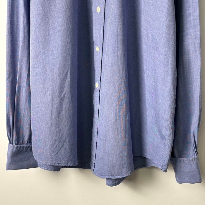 USA製 ブルックスブラザーズ シャツ 長袖 ダブルカフス ブルー L | Vintage.City 古着屋、古着コーデ情報を発信