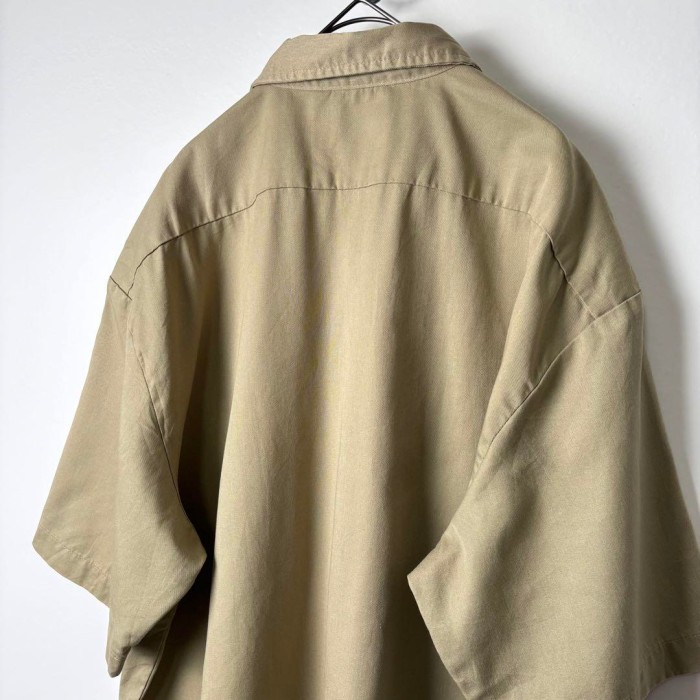 アメリカ古着 00s ディッキーズ ワークシャツ 半袖 カーキ ベージュ XL | Vintage.City 古着屋、古着コーデ情報を発信