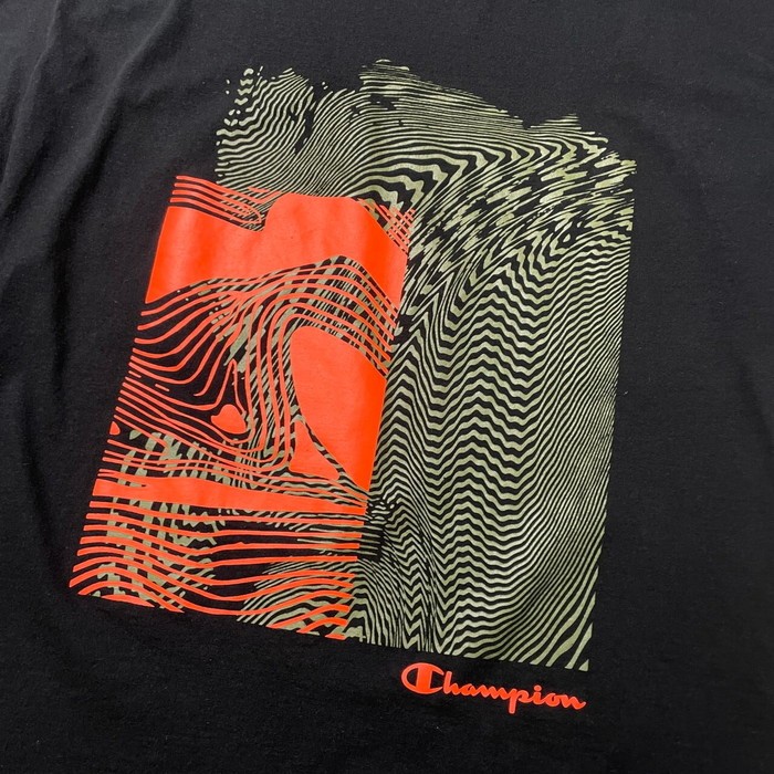 Champion チャンピオン デザインプリント ロングTシャツ メンズXL | Vintage.City 빈티지숍, 빈티지 코디 정보