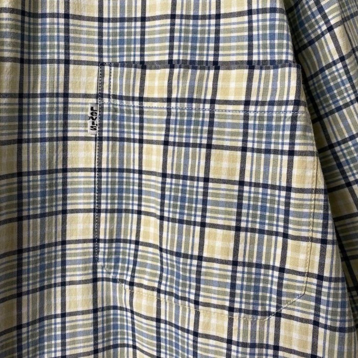 90s Levi's リーバイス シャツ 半袖 チェック ブルー イエロー XL | Vintage.City 古着屋、古着コーデ情報を発信