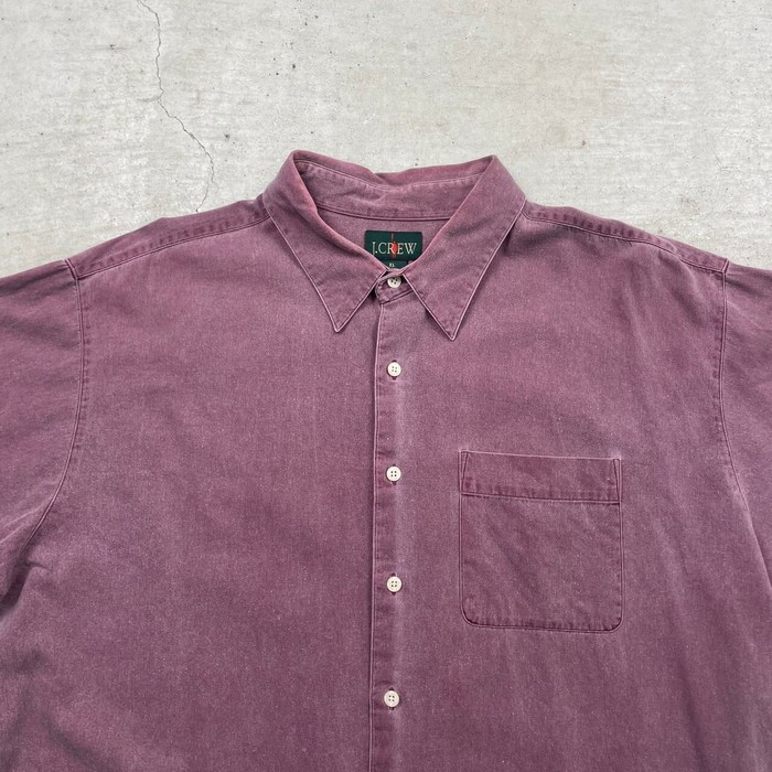 90年代 J.CREW ジェイクルー コットンツイルシャツ 巨人タグ メンズXL | Vintage.City 빈티지숍, 빈티지 코디 정보