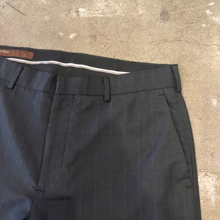 PERRY ELLIS no-tuck check slacks pants | Vintage.City 古着屋、古着コーデ情報を発信