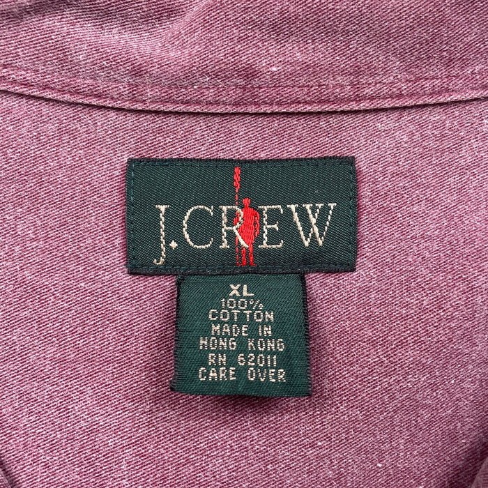 90年代 J.CREW ジェイクルー コットンツイルシャツ 巨人タグ メンズXL | Vintage.City 빈티지숍, 빈티지 코디 정보