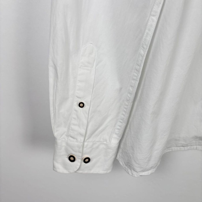 ユーロ古着 チロリアンシャツ ワンポイント 鹿 刺繍 シンプル ホワイト L | Vintage.City 빈티지숍, 빈티지 코디 정보