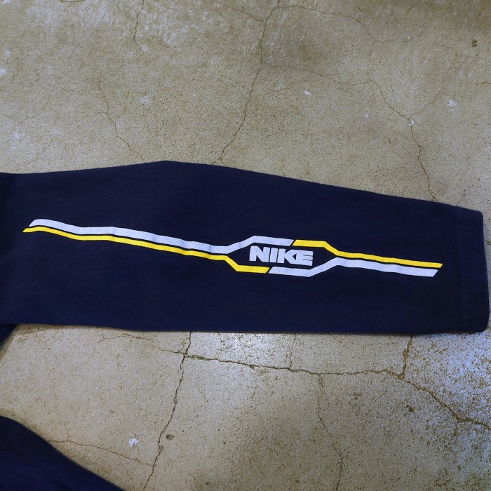 NIKE logo print embroidery long sleeve t-shirt | Vintage.City 古着屋、古着コーデ情報を発信