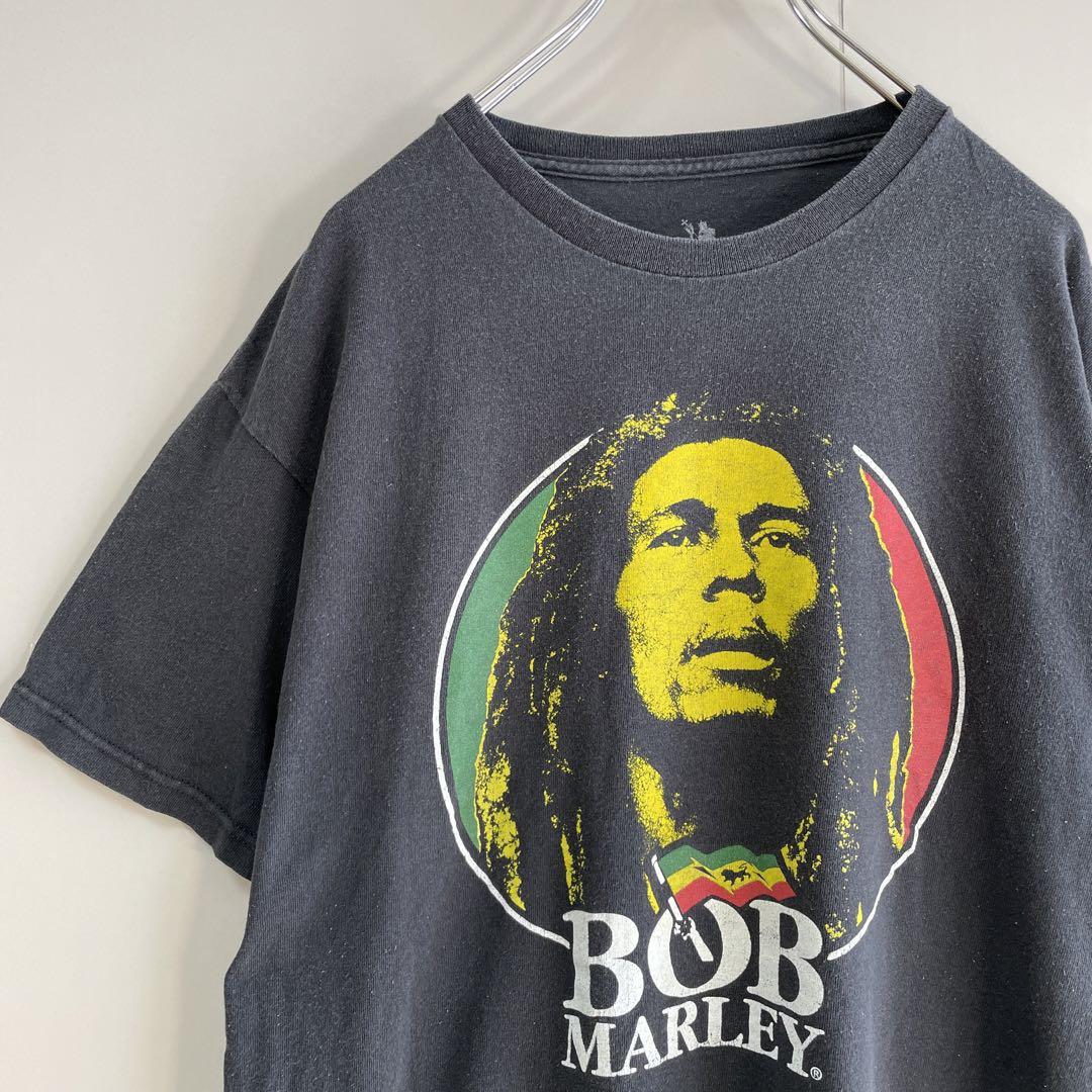 BOB MARLEY raster color fade T-shirt size XL 配送C ボブ・マーリー 