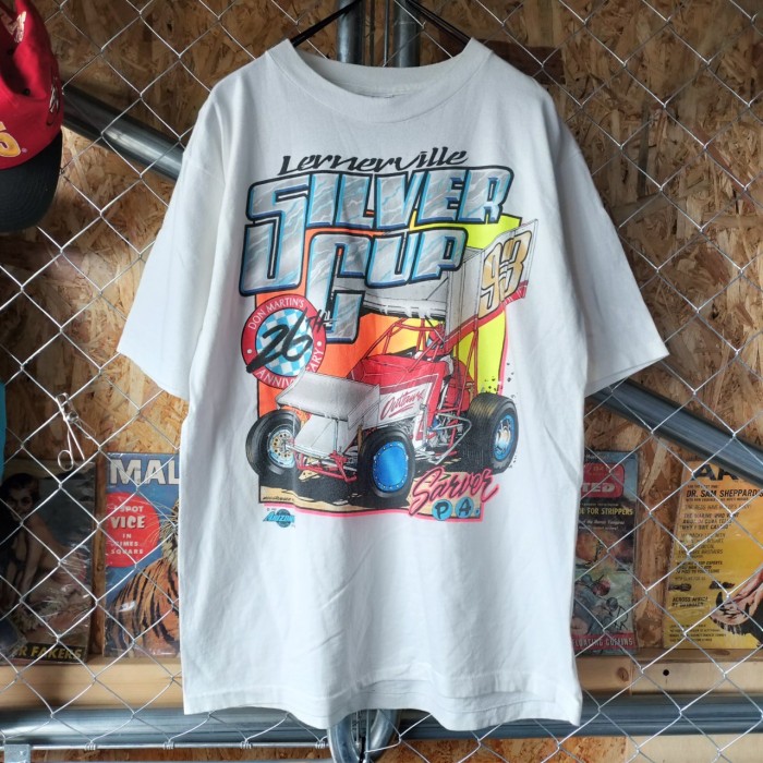 All Sports 90s バックプリント 両面プリント レーシング Tシャツ 半袖 ...