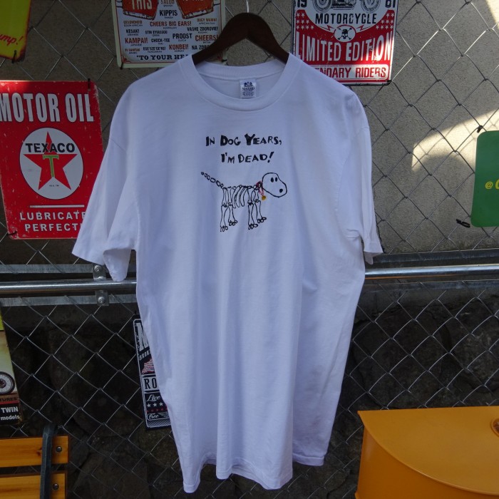 スタッフォード 90s USA製 Tシャツ ホワイト シングルステッチ 恐竜 白 10021 | Vintage.City 古着屋、古着コーデ情報を発信