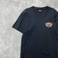 ハーレーダビッドソン　イーグル　ワンポイント　バックプリント　ブラック　Tシャツ | Vintage.City 빈티지숍, 빈티지 코디 정보