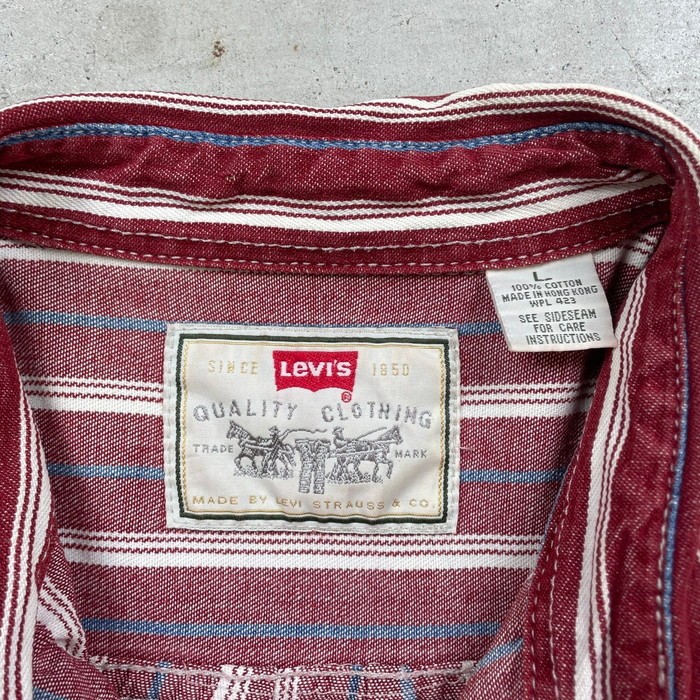 90年代 Levi's リーバイス ストライプシャツ ボタンダウンシャツ メンズXL相当 | Vintage.City Vintage Shops, Vintage Fashion Trends