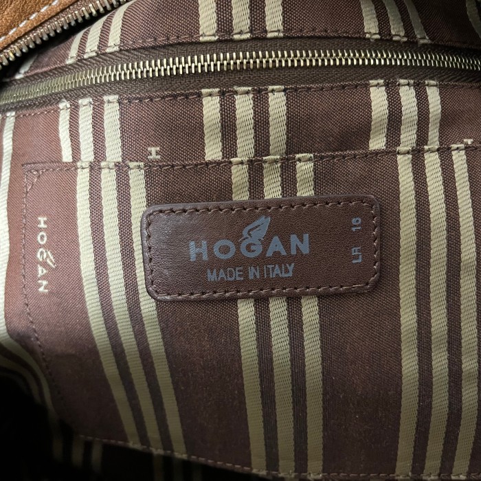 HOGAN/イタリア製/レザー/ショルダーバッグ/メッセンジャーバッグ/ホーガン/ブラウン/レザー/本革/Leather | Vintage.City 빈티지숍, 빈티지 코디 정보
