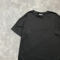 90's　リーボック　刺繍ワンポイント　ベクターロゴ　ブラック　Tシャツ | Vintage.City 古着屋、古着コーデ情報を発信