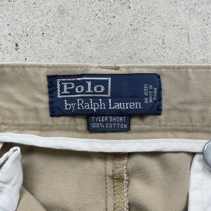 90年代 Polo by Ralph Lauren ポロバイラルフローレン 2タック ワイド チノ ショーツ ショートパンツ TYLER SHORT メンズW34 | Vintage.City 古着屋、古着コーデ情報を発信