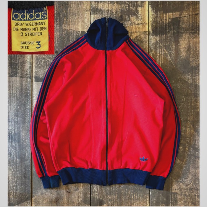 70s adidas track jacket W.Germany / アディダス 西ドイツ デサント ...