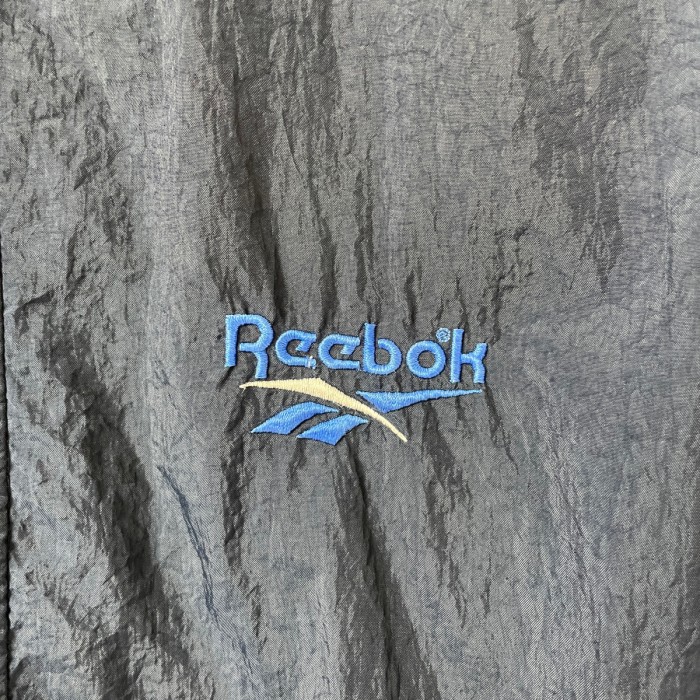 90s Reebok マルチカラー ナイロンジャケット 古着 リーボック ヴィンテージ 90年代 ネイビー 紺 ブルー 青 ビンテージ ブルゾン ウインドブレーカー 短丈 メンズ M 24041601 | Vintage.City 빈티지숍, 빈티지 코디 정보