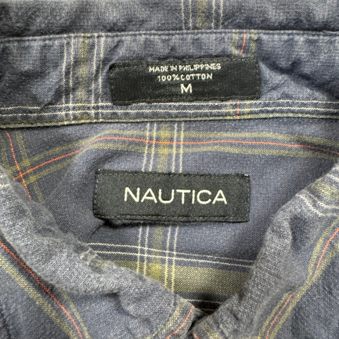 【NAUTICA】ボタンダウン チェック長袖シャツ | Vintage.City 古着屋、古着コーデ情報を発信