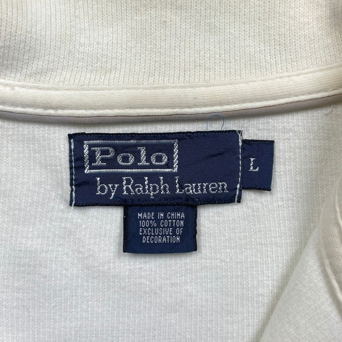 90年代 Polo by Ralph Lauren ポロバイラルフローレン リブスウェット ハーフジップ メンズL | Vintage.City 古着屋、古着コーデ情報を発信