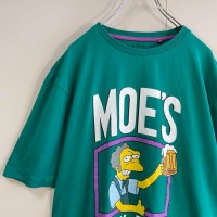 THE SIMPSONS MOE′S TAVERN print T-shirt size 3XL 配送C　シンプソンズ　オーバーサイズ　アースカラー | Vintage.City 빈티지숍, 빈티지 코디 정보