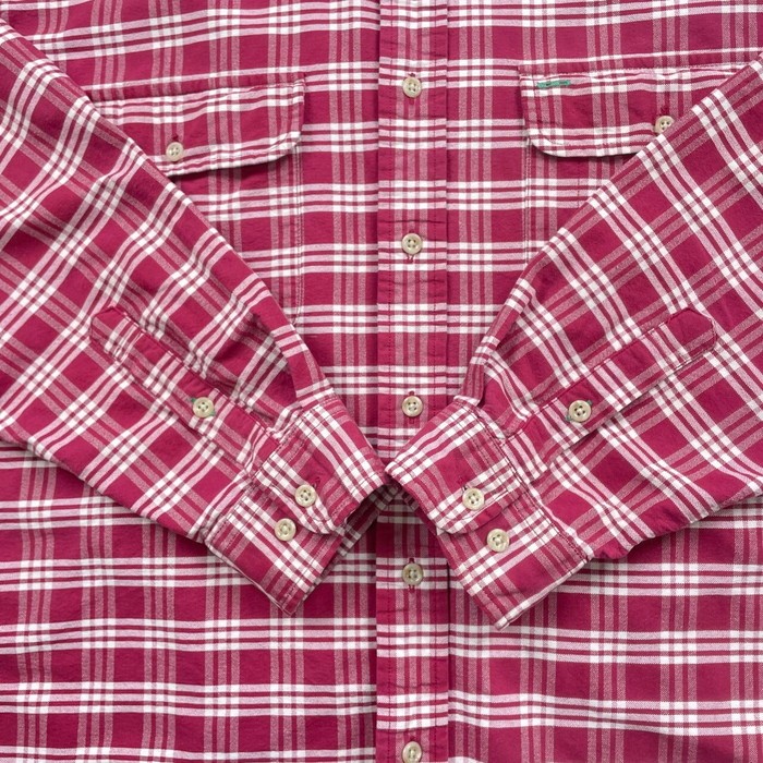 90年代 TOMMY HILFIGER トミーヒルフィガー パラカチェックシャツ ボタンダウンシャツ メンズXL相当 | Vintage.City 古着屋、古着コーデ情報を発信