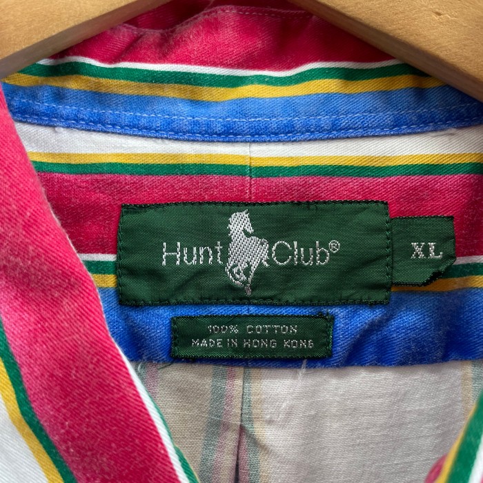 Hunt Club／ストライプ ボタンダウン シャツ | Vintage.City 古着屋、古着コーデ情報を発信
