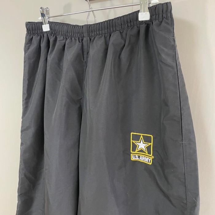 U.S. ARMY nylon training pants size M　配送C アーミー　トレーニングパンツ　刺繍ロゴ　しゃかしゃか | Vintage.City 古着屋、古着コーデ情報を発信