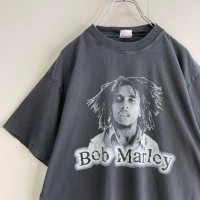BOB MARLEY fade print T-shirt size L 配送C　ボブ・マーリー　プリントTシャツ　フェード感、ツラ抜群◎ | Vintage.City 古着屋、古着コーデ情報を発信