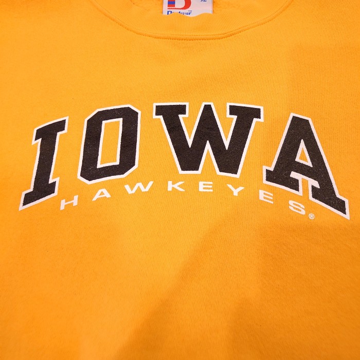 Dodger IOWA Hawkeyes print sweat | Vintage.City 빈티지숍, 빈티지 코디 정보