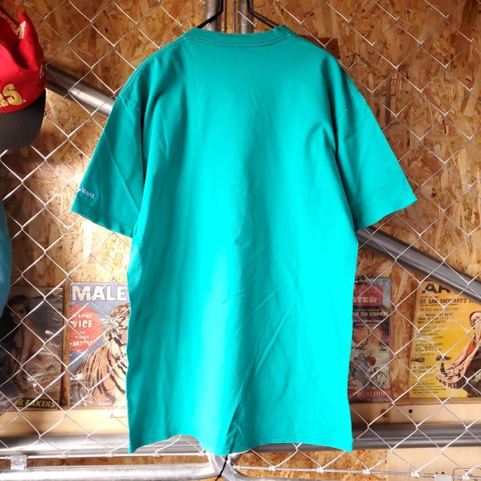Disney   90s   USA製　ティガー　ビッグプリント　Tシャツ　半袖  人気カラー　グリーン　ヴィンテージ　くまのプーさん　アメキャラ　アメカジ　ストリート　ユニセックス　一点物　古着 | Vintage.City 古着屋、古着コーデ情報を発信