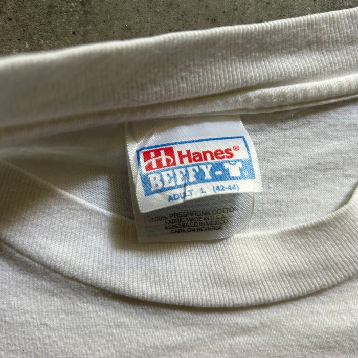90s hanes ヘインズ tシャツ ホワイト L バレーボール | Vintage.City 古着屋、古着コーデ情報を発信