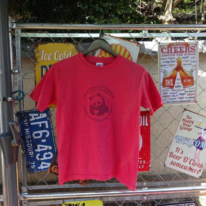 アンビル 90s USA製 プリントTシャツ レディース L レッド パンダ 赤 10029 | Vintage.City 古着屋、古着コーデ情報を発信