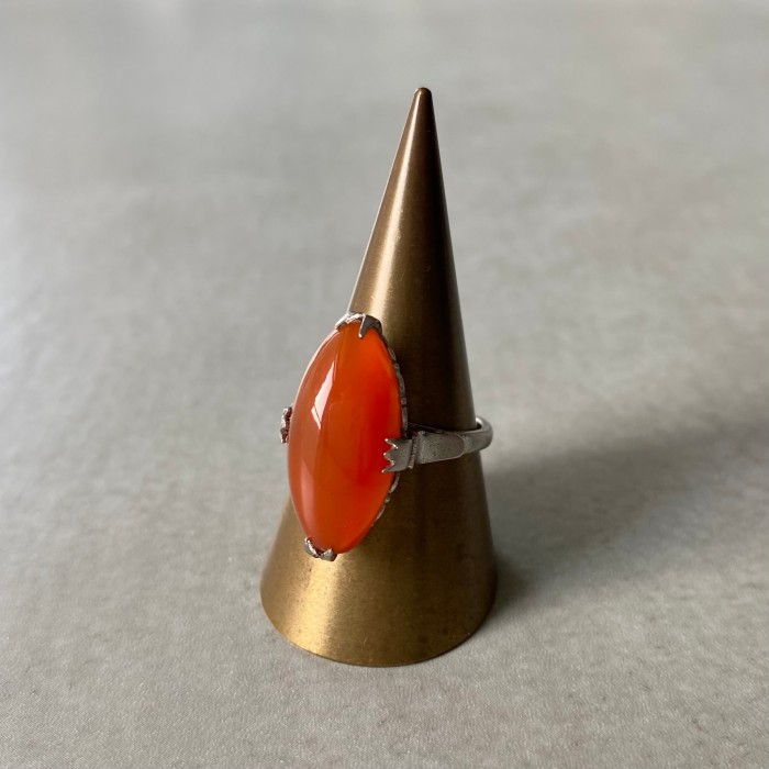 Vintage 50s〜60s retro carnelian silver 925 ring レトロ ヴィンテージ 天然石 カーネリアン シルバー 925 リング | Vintage.City Vintage Shops, Vintage Fashion Trends
