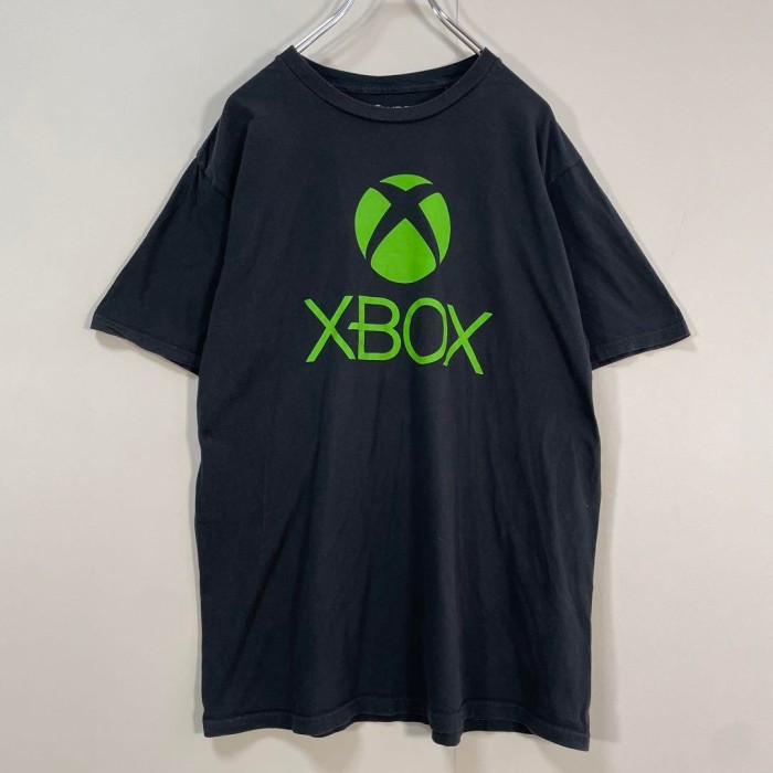 XBOB big logo game print T-shirt size L 配送C　ビッグロゴプリントTシャツ　ゲーム | Vintage.City 빈티지숍, 빈티지 코디 정보