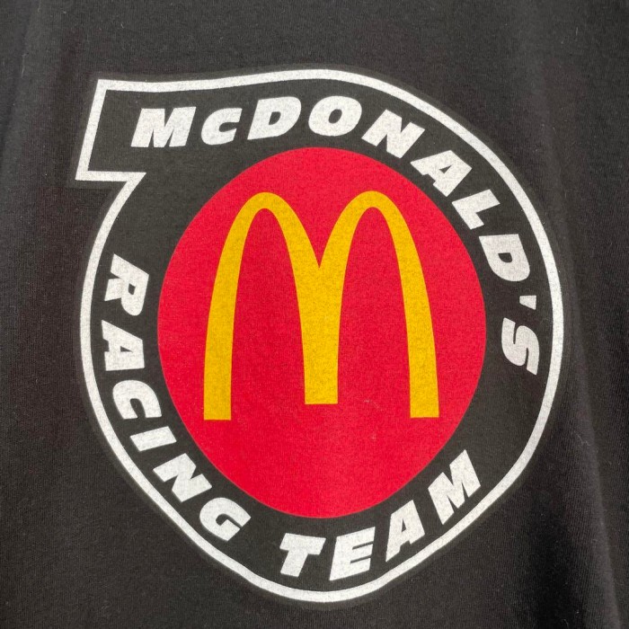 Hanes McDonald's logo T-shirt size XL 配送C　ヘインズボディ　マクドナルド　企業系Tシャツ | Vintage.City 古着屋、古着コーデ情報を発信