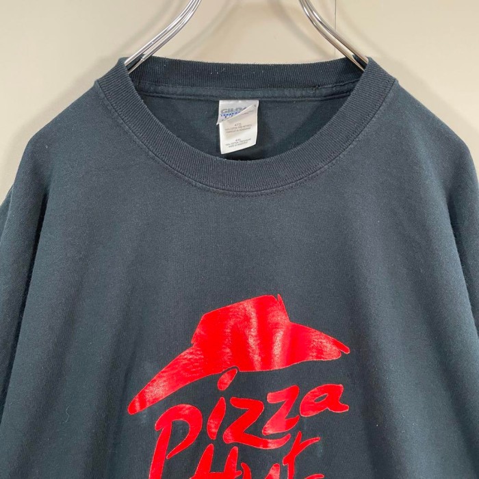 Pizza Hut work print T-shirt size 4XL 配送C　ピザハット　企業プリントTシャツ　オーバーサイズ | Vintage.City 빈티지숍, 빈티지 코디 정보