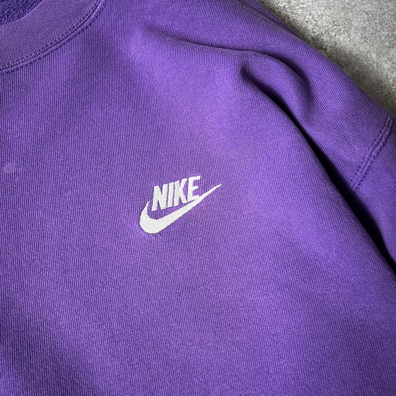 90s USA製 NIKE スウォッシュ ロゴ刺繍 スウェット トレーナー M / 90 ...