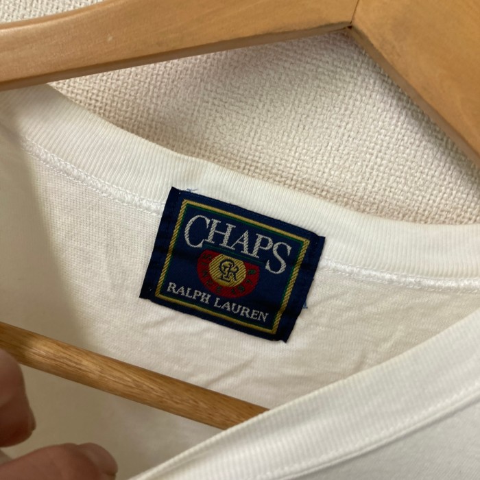 00’s初期CHAPS RALPH LAUREN半袖 Tシャツ 白 | Vintage.City 빈티지숍, 빈티지 코디 정보